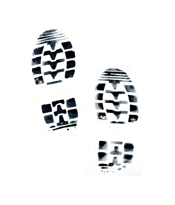 Leave No Trace Footprints