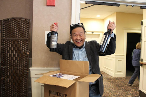 Winner of the Wine Raffle